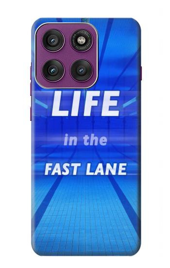 S3136 Life in the Fast Lane Swimming Pool Case For Motorola Edge 60 Pro